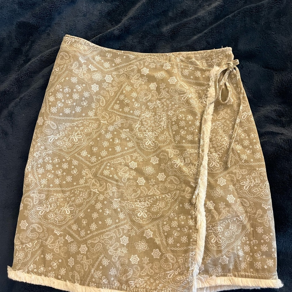 Love Riche Beige Skirt